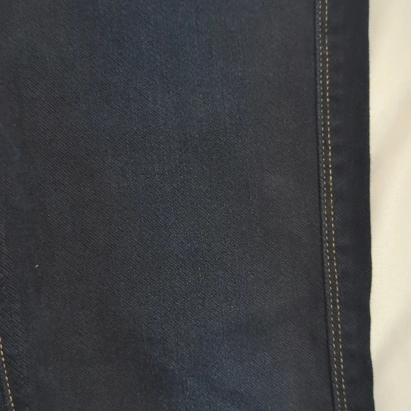 7 For All Mankind High Rise Skinny Jeans, Color Dark Wash Size 26 - Picture 8 of 14